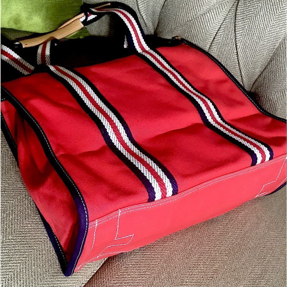 TORY BURCH CANVAS TOTE BAG - Picture 7 of 13